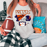 Pretzels Football Retrocollage DTF Print