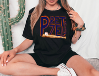 Pretzels Baseball Old School DTF Print