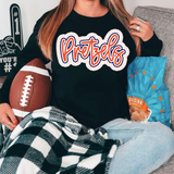 Pretzels Polka Dot DTF Print