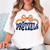 Pretzels Wide Ribbon DTF Print