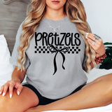 Pretzels Simple Bow DTF Print