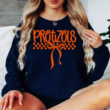 Pretzels Simple Bow DTF Print