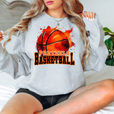 Pretzels Splash Basketball DTF Print
