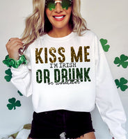 Kiss Me Im Irish DTF Print