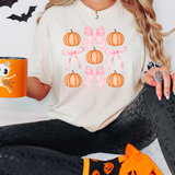 Pumpkin Bow Collage DTF Print