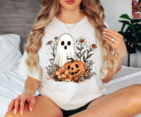 Ghost Pumpkin DTF Print