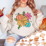 Pumpkin Sunflower Fall  DTF Print