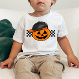 Pumpkin with Hat DTF Print