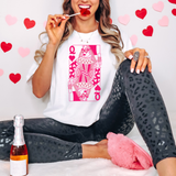 Valentine Queen of Chapagne DTF Print