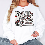 Raiders Baseball Doodle DTF Print