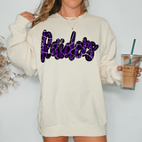 Raiders Crackle Cursive Teams DTF Print
