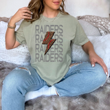 Raiders Baseball Bolt DTF Print
