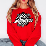 Raiders Checker Mascot DTF Print