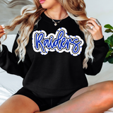 Raiders Outline PolkDTF Print