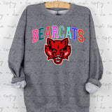 Rainbow Bearcats DTF Print