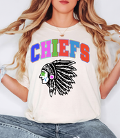 Rainbow Chiefs DTF Print