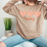Rams Checker Heart Trio DTF Print