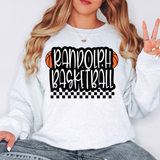 Randolph Basketball Checker DTF Print