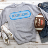 Rangers Retro Team Oval DTF Print