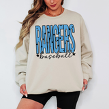 Rangers Baseball Star Power Team Sports DTF Print