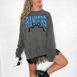 Rangers Team Arch with Bow DTF Print