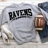 Ravens Football Arched DTF Print