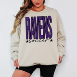 Ravens Soccer Star Power Team Sports DTF Print