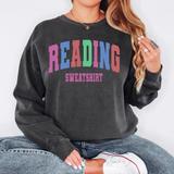 Reading Sweatshirt DTF Print
