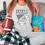 Rebels Football Retrocollage DTF Print