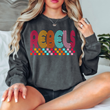 Checker Doodle Rebels DTF Print