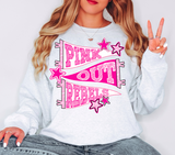 Rebels Pink Out Pennant Banner DTF Print