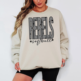 Rebels Softball Star Power Team Sports DTF Print