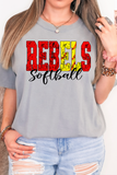 Rebels Sport Grunge DTF Print