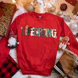 LifeSpring Christmas Doodle DTF Print