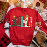 Lolli Christmas Doodle DTF Print