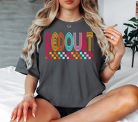 Checker Doodle Redoubt DTF Print