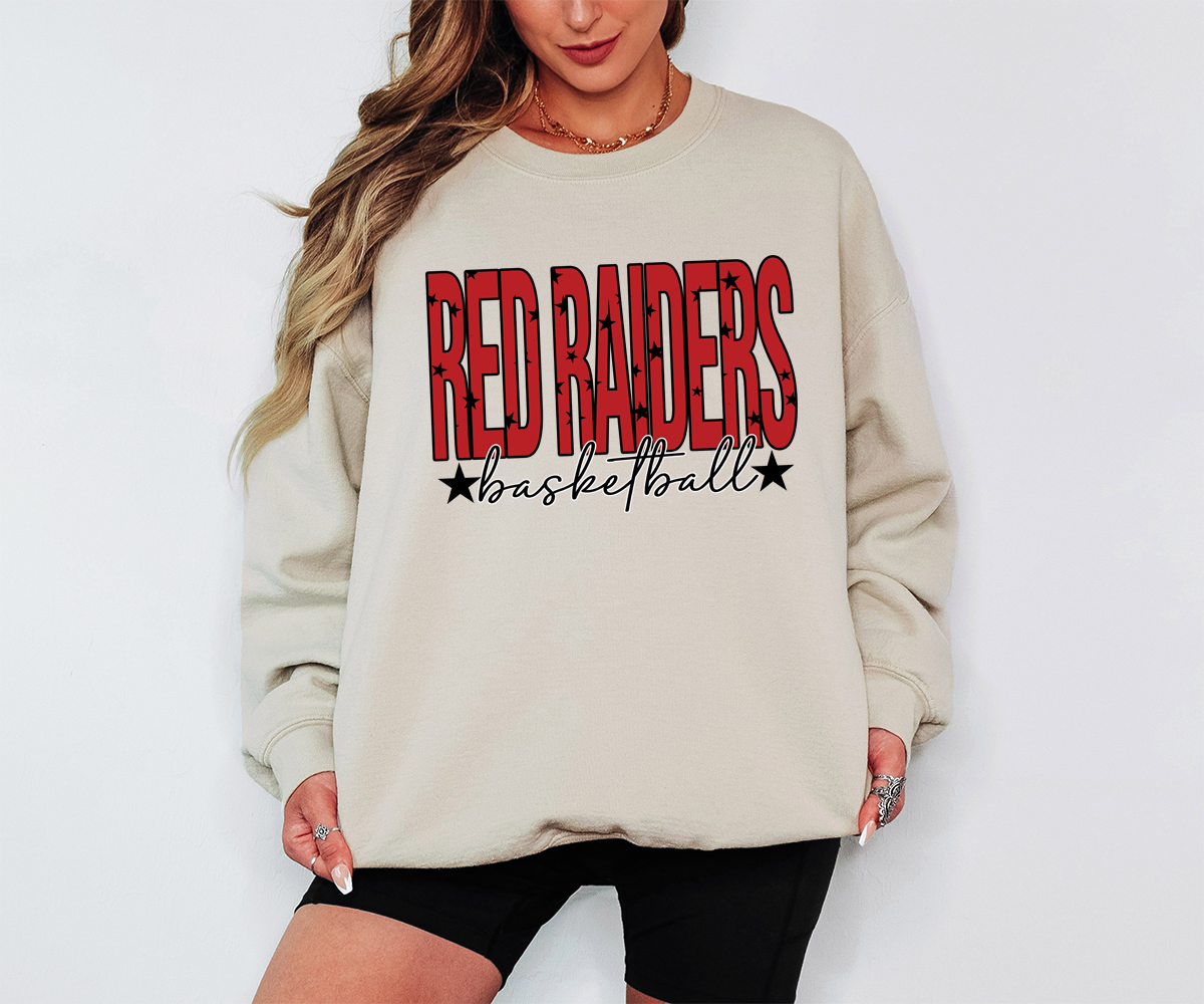 Red Raiders Star Power Team DTF Print
