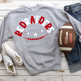 Red Raiders Football Star DTF Print