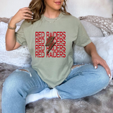 Red Raiders Baseball Bolt DTF Print