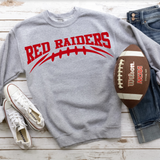 Red Raiders Football Arched DTF Print