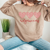 Ridgerunners Checker Heart Trio DTF Print
