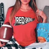 Redskins Watercolor Pennant DTF Print