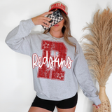 Redskins Stripes Varsity Team DTF Print