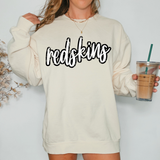 Redskins Crackle Cursive Teams DTF Print