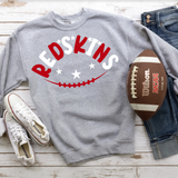 Redskins Football Star DTF Print
