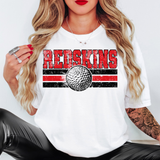 Redskins Golf Grunge DTF Print