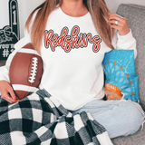 Redskins Outline DTF Print