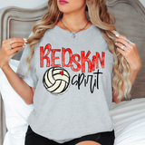Redskin Volleyball Spirit DTF Print