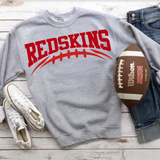 Redskins Football Arched DTF Print