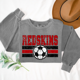 Redskins Soccer Grunge DTF Print